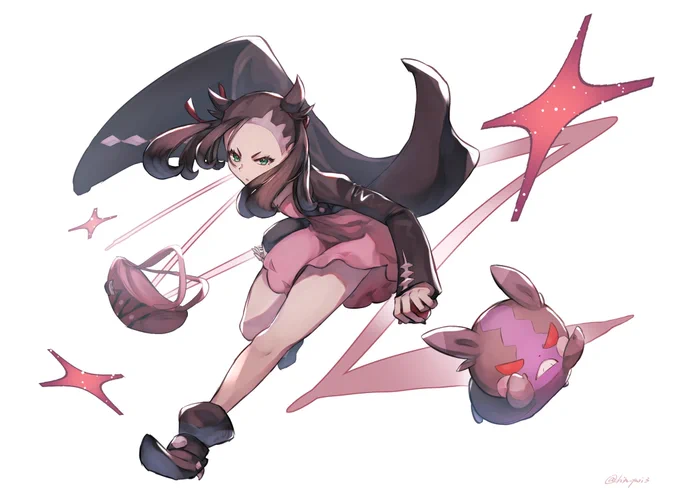 「いいよ、相手してあげる」
#ポケモン剣盾
#マリィ 