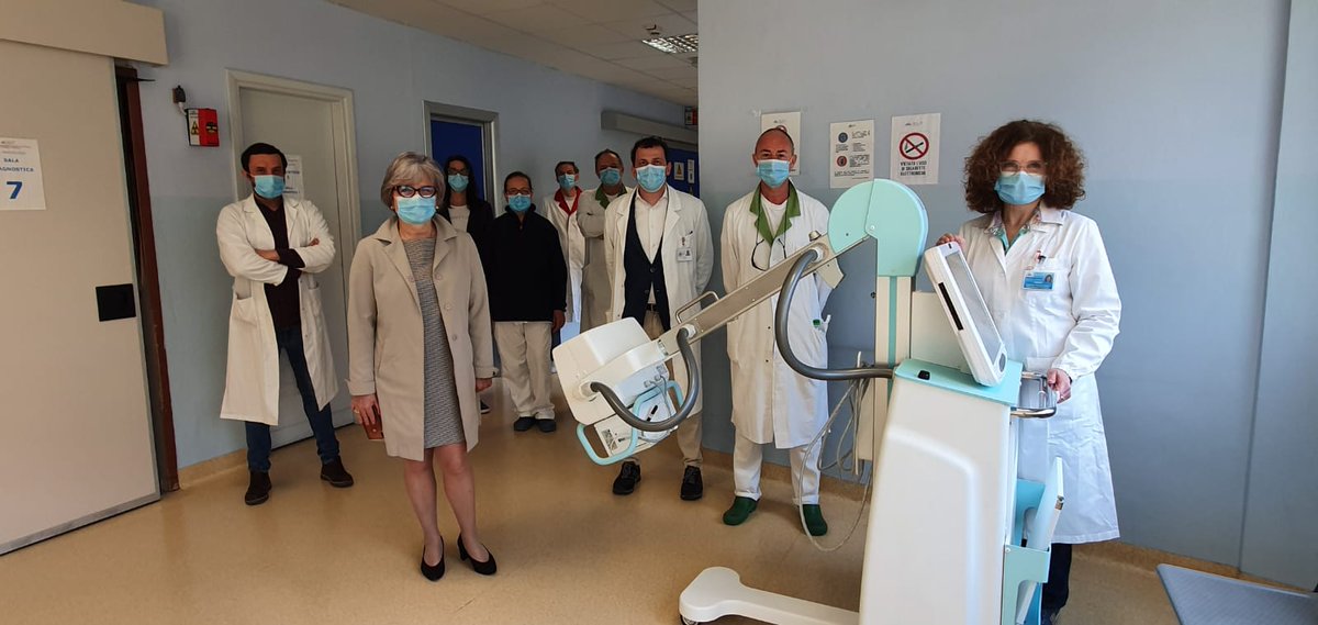#Solidarietà e #tecnologia. #Rx portatile donato grazie alla campagna di #crowdfunding on-line e off-line “Covid-19, Ospedale Vercelli, sostegno priorità”, sostenuta dal #Rotary Club Sant’Andrea Vercelli Santhià Crescentino. Un regalo utile per il presente e per il futuro.