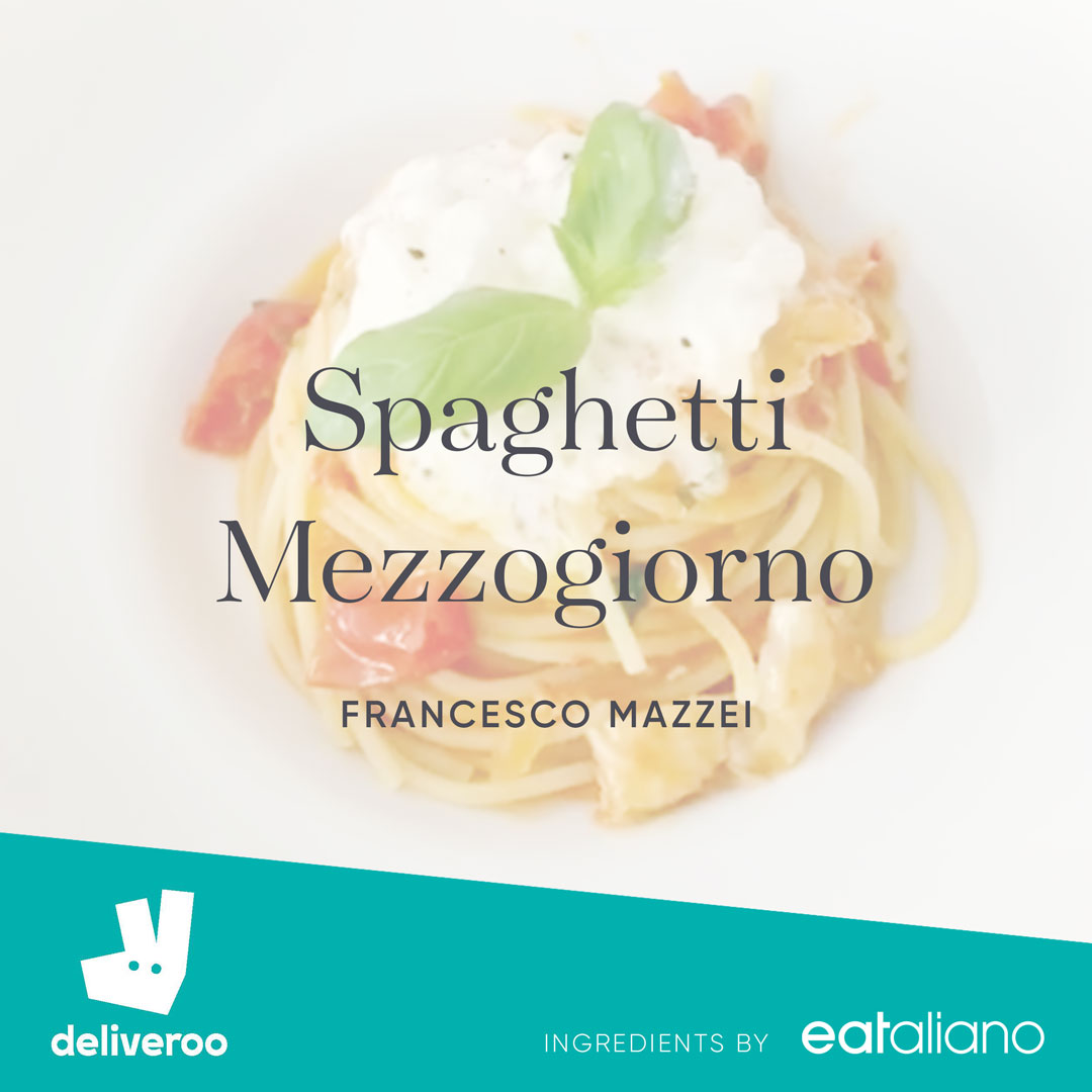 Check out our Spaghetti Mezzogiorno recipe on #instagram follow eatalianouk