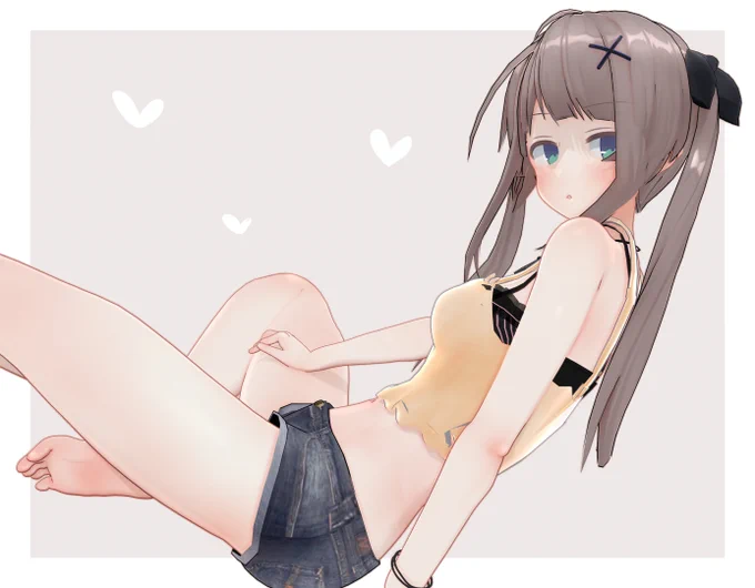 細身の女の子 
