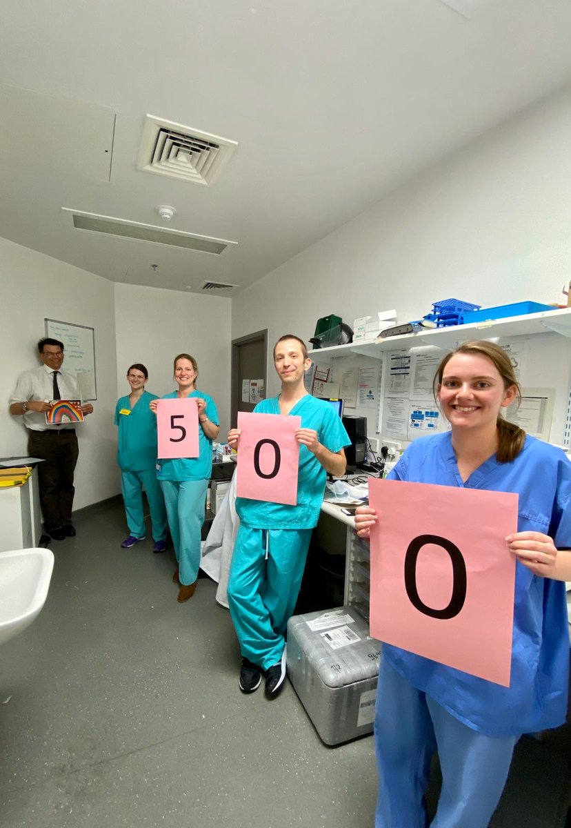 gilroylab_ucl's tweet photo. Some members of our lab are helping out at Bart’s Hospital to create a bio-resource of healthcare worker samples to be able to study asymptomatic immunity of COVID-19. Last week the study recruited its 500th participant. Go @KarenFeehan93 @adrianeamantea @OliviaBracken1 🌈 🌈 🌈 https://t.co/UDWgFWLpi1