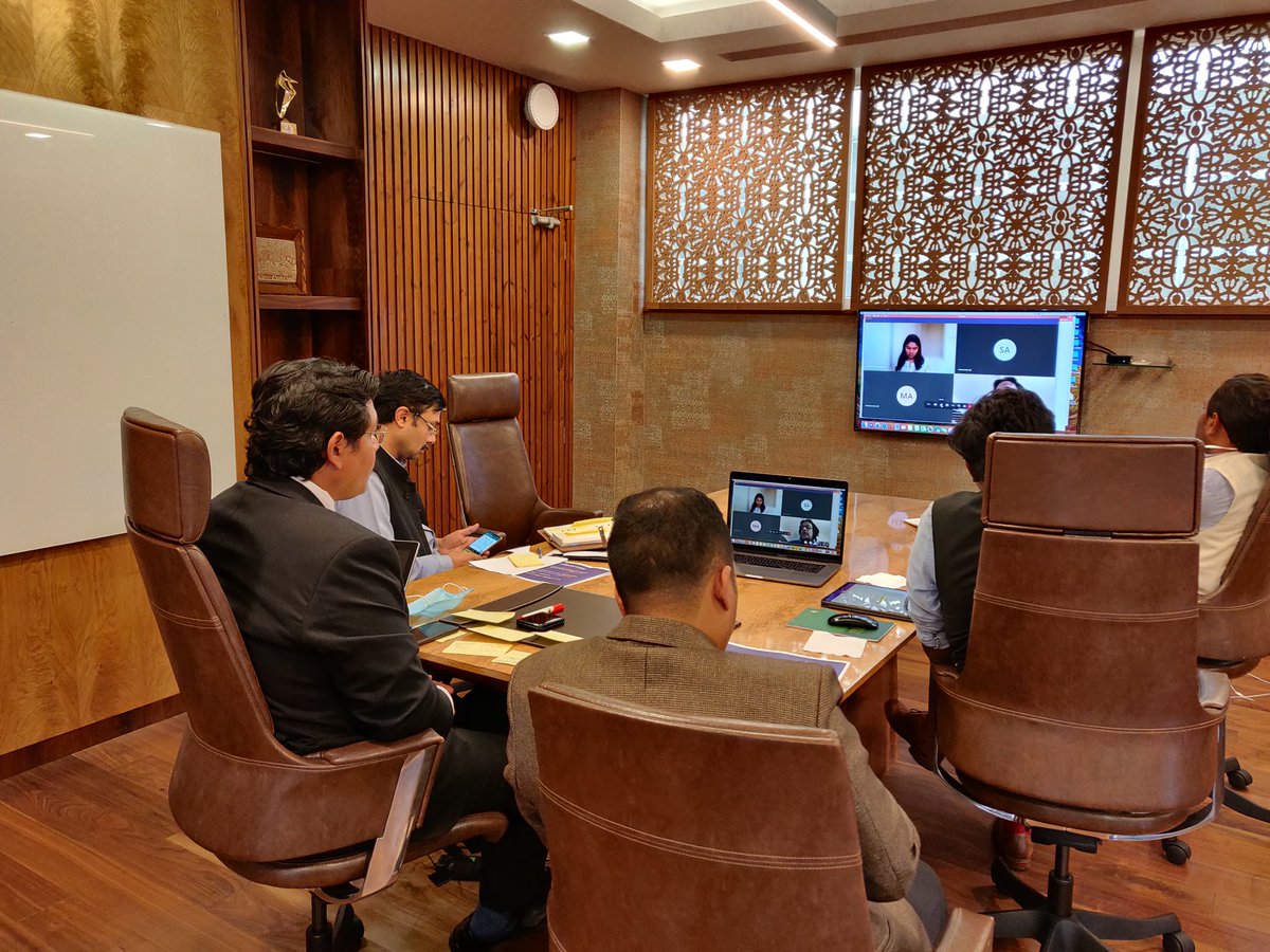 SangmaConrad's tweet photo. VC with @anandmahindra ji and Team on initiatives to revive State's economy during and post #COVID19 with emphasis on strengthening agriculture economy, increase credit capacities of SHGs and ways to leverage #Meghalaya's potential through market linkages and entrepreneurship. https://t.co/uITqyVUyyw