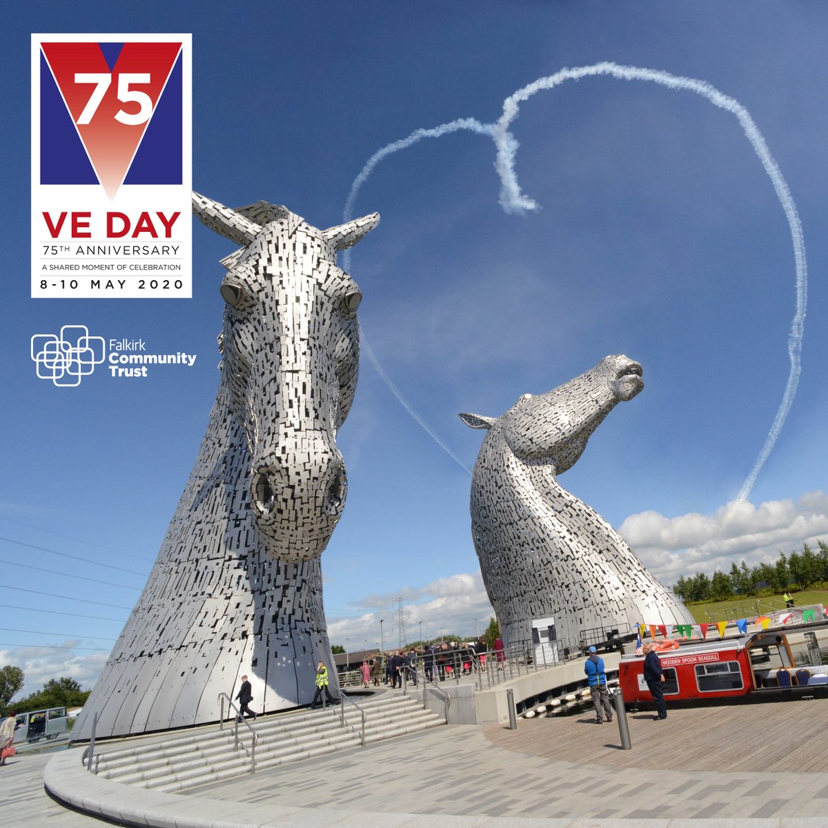 HelixFalkirk's tweet photo. Today marks 75 years since VE Day and we've found some top tips for you to celebrate at home: https://t.co/z3SKoOYIIo #StaySafeStayHome #VEDay75 https://t.co/Vy65j4KCJA