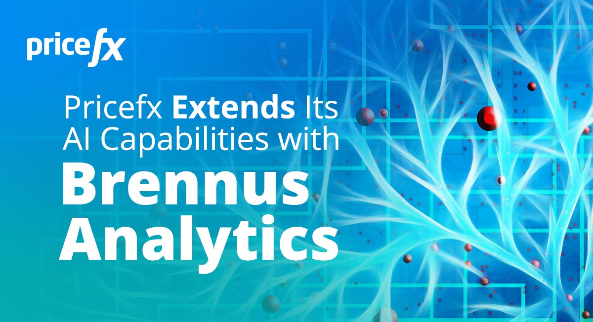 🎉We’re excited to announce that Pricefx has acquired Brennus Analytics. With BA’s team of data scientists and AI professionals, we will enhance our native AI price optimization capabilities and continue to lead with Fast, Flexible, and Friendly software.  bit.ly/2A1XUeE