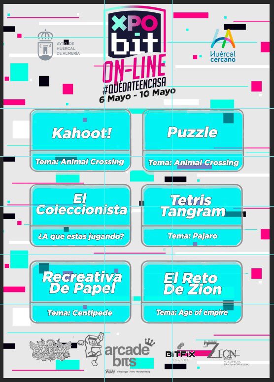 XpoBitAlmeria's tweet photo. Tenemos un montón de actividades para esta semana en #XpobitOnLine
https://t.co/IdInlGfGdC https://t.co/d3v2FXiPPj