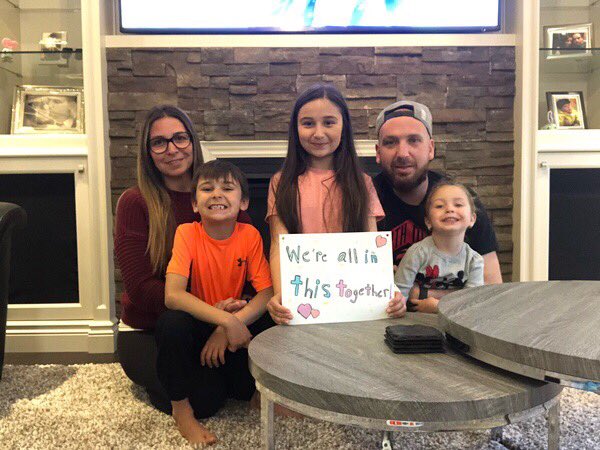 “My message of hope to everyone is: We will get through this together. Let’s stay home to stay safe and healthy. We can Facetime to see each other and see how everyone is doing. Once this is all over, we can all have a party with our family and friends.” <a href="/PFS_YCDSB/">PopeFrancis_YCDSB</a>