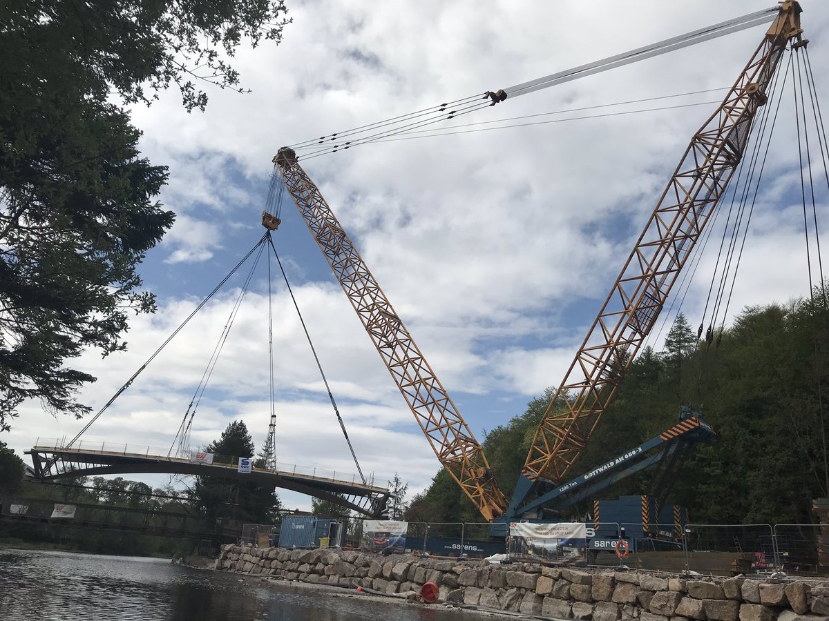 Wateryfoot's tweet photo. @Ullswater_info  we nearly have a bridge  #pooleybridge https://t.co/TwJz6VPfiX