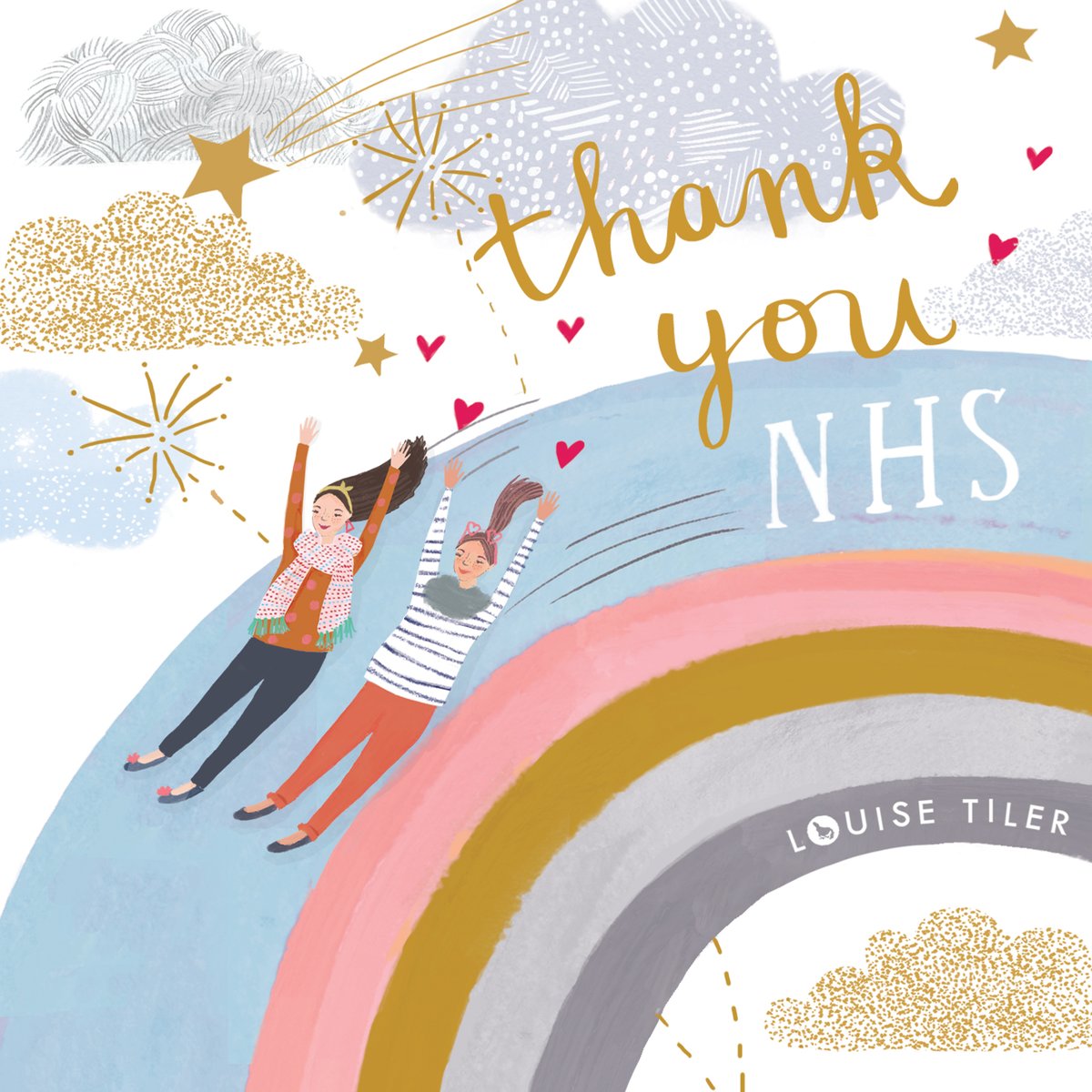 We created a doodle to say thank you to our NHS here in the UK and like so many others we always clap for the NHS heroes! Feel free to share to say thank you too ♥️♥️ #NHS #GREETINGCARDS