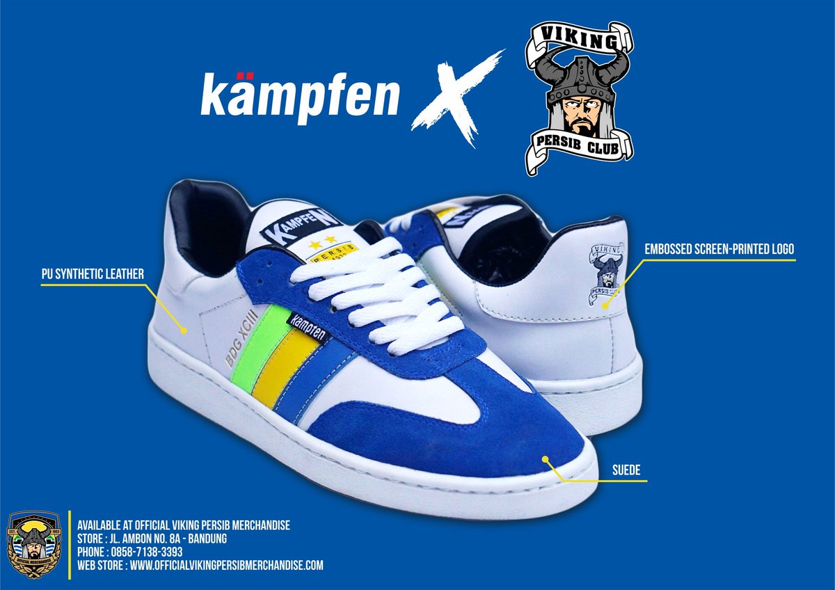 ovpmstore's tweet photo. READY!
Kampfen X VikingPersib Club
BDG XCIII Shoes
Contact:
WA: 085871383393
Line: officialvpm
Marketplace:
Shopee: https://t.co/G7qrSAxHxI
Bukalapak: Officialvpm
Tokopedia: OVPM
Website: https://t.co/5tKhj69wQW
.
.
#ovpm #ovpmstore #viking #vikingpersibclub #bobotoh #persib https://t.co/sVhT6AKWAj