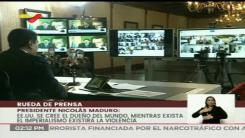 ConElMazoDando's tweet photo. Presidente Maduro: Mientras exista el imperialismo existirán los planes de agresión https://t.co/LmE87wYxbt  #FuriaBolivarianaImbatible #Mazo300ConChávezPorSiempre https://t.co/m0fXRVAQEX
