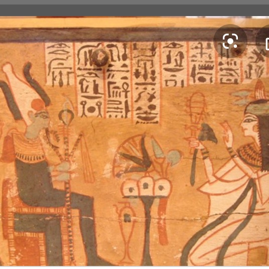 Hospitals in ancient Egyptian scenes. People requesting anaesthetic cannulas.