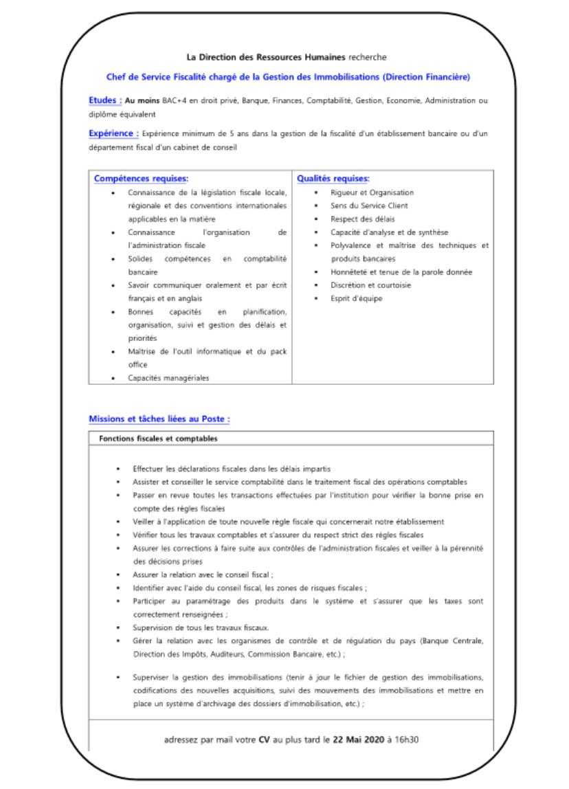 Rayana Dabo On Twitter Ecobank Recherche Un Tax Manager Pour Postuler Recrutinterne Ecobank Com Lfall Ecobank Com Et Ksdiop Ecobank Com Deadline Le 22 05 2020 Afterpro Beuguejob Aywajob Lasiasenegal Kebetu Tl221 Https T Co Eswfqxlcu7