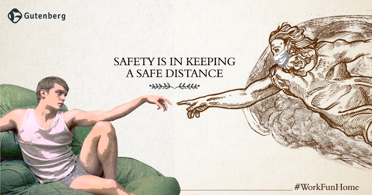 the_gutenberg's tweet image. Let’s join forces to save humankind, from a distance. #WorkFunHome

#OneGutenberg #TheGutenberg #WorkFromHome #SocialDistancing #StaySafe #StayAtHome #COVID19