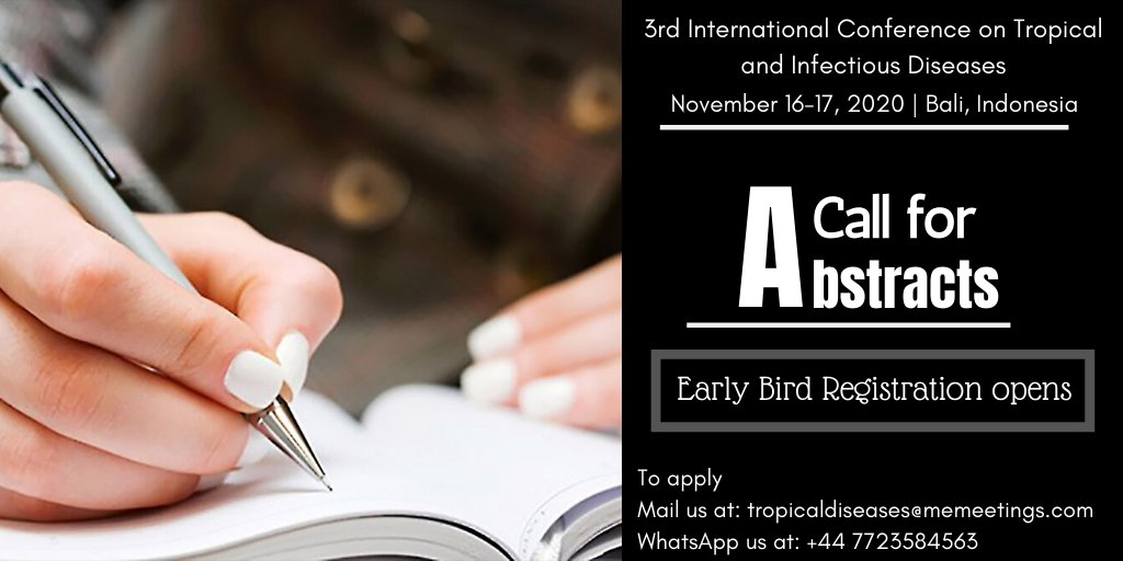 Tropical Diseases 2020 tweet media