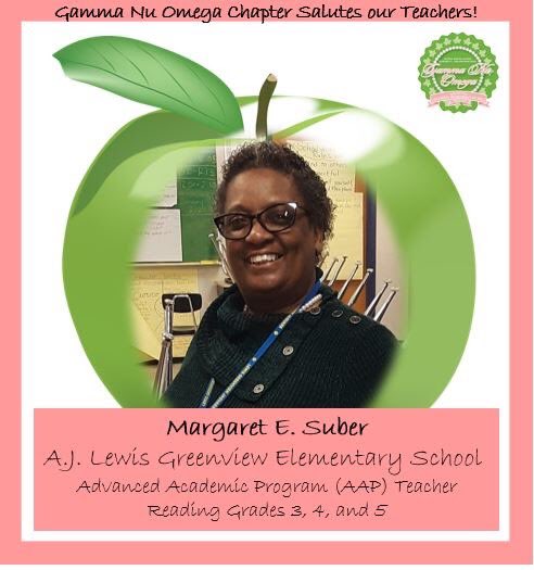 GNO_AKA's tweet image. “There are not enough words to thank you for all that you do!” S/o to our GNO educators! Stay tuned for more features as we appreciate our teachers 💕💚#teacherappreciationweek #akaeducators