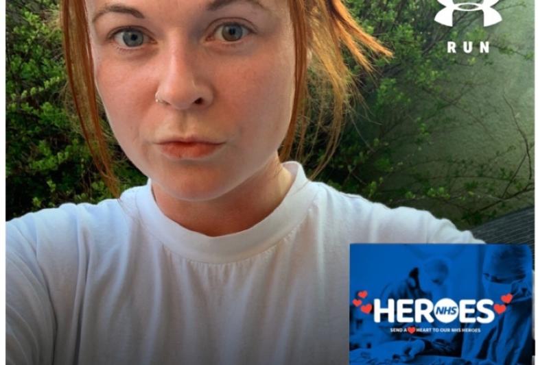Running for heroes.
Our own Teri Anderson is well on her wayto running 130 miles to raise money for the NHS, although she’s a bit scared her knees might fall off.
Well done, Teri and even more well done you NHS heroes.
Please sponsor Teri, by going to 
ow.ly/SXz250zxiKq