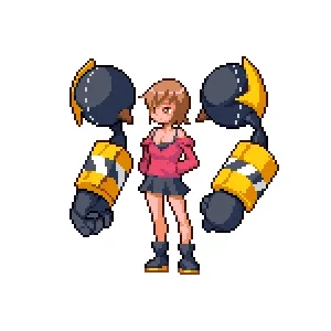 よその子がかわいかったのでドット絵にしました 