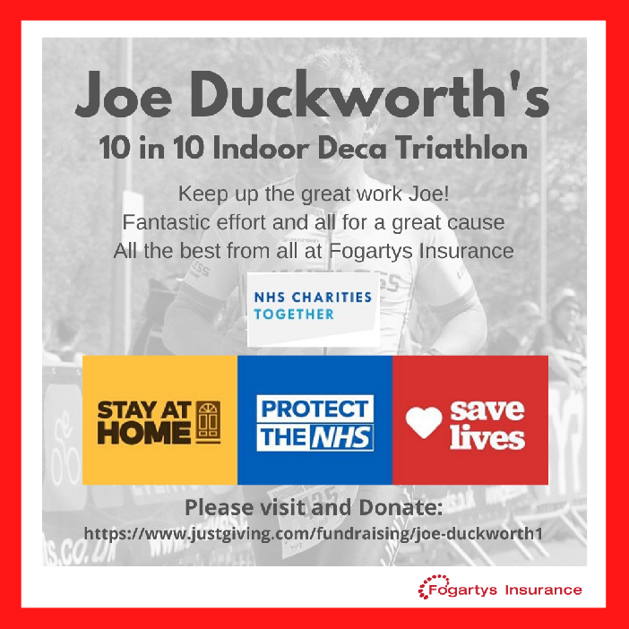 Please donate to this wonderful cause! Keep going Joe you are doing fantastically well! #10in10indoordecatriathalon
justgiving.com/fundraising/jo…