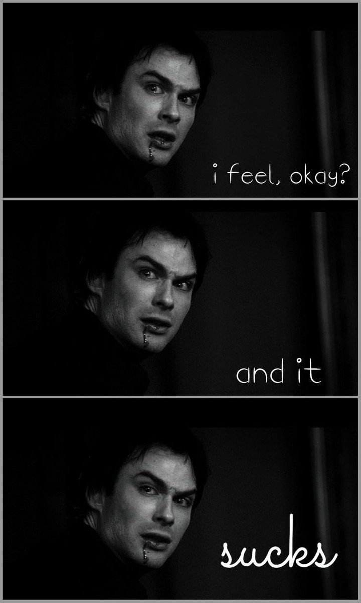 (( just gonna put Radom stuff up)) 

“Oh yes I’m damon suck and you are?”
Damon looks shocked “but is he? Or is he stoned?” He smirks walking of.