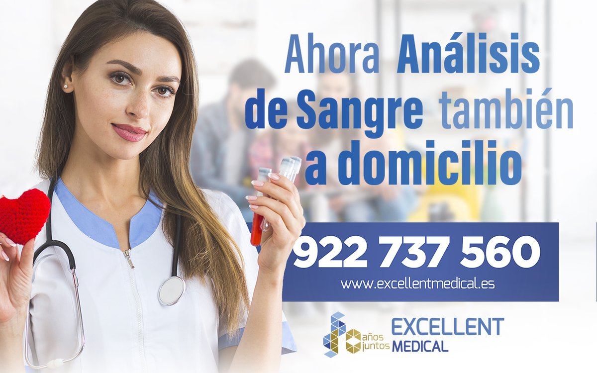 ¡Nos adaptamos a ti! Por eso los análisis de sangre ahora también a domicilio. 💙💉🏠