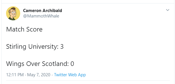 DoogidGolf's tweet photo. Wings/Rev Stu now blocked from twitter completely, this arrogant little entryist claiming the "credit" #revstu #SNPentryists #gamesabogey @RevStu @WingsoverScotland @SealandGazette https://t.co/tCKAeOrk0H