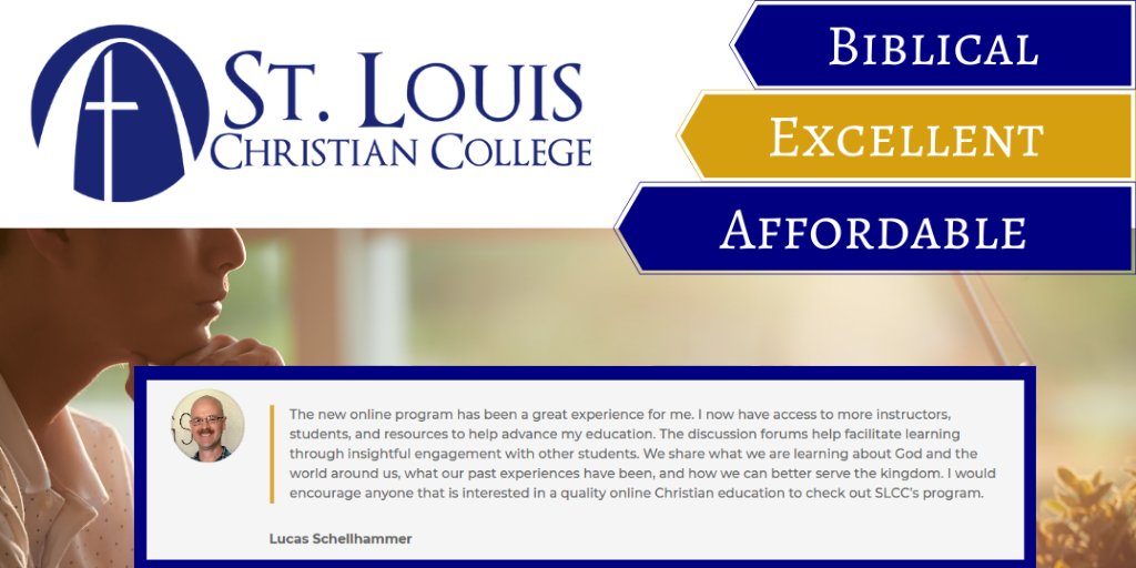 STLChristian's tweet photo. We are thankful for the connections built through our online program. To learn more, contact the Admissions Office today. For more information (314) 837-6777  admissions@stlchristian.edu   https://t.co/GGyG45WeXr https://t.co/Sf8SsJM9i1