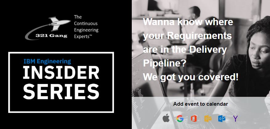 Live Webcast TODAY! bit.ly/webcastRequire… Wanna know where your Requirements are in the Delivery Pipeline? We got you covered! #DevOps #IBM @IBMWatson  #requirementsmanagement #IBMwatson <a href="/IBMIoT/">Bug Hunter</a>