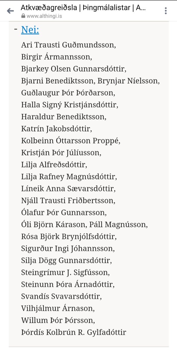 helgalindmar's tweet photo. Hér er hægt að sjá þá einstaklinga sem kusu gegn því að stúdentar gætu fengið atvinnuleysisbætur í sumar. Fólkið sem ber ekki þá virðingu fyrir stúdentum að tryggja þeim fjárhagslegt öryggi sem aðrir þjóðfélagshópar hafa. Við erum kannski ekkert "í þessu saman" eftir allt. Brjál. https://t.co/neOVI7Znyz