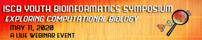 H3ABioNet's tweet photo. Middle and High school students interested in Computational Biology are invited to join us 11th May 2020 at 11am EDT for a free live symposium.  Enjoy keynotes by Judith Blake &amp; @Nicky_Mulder, participate in four workshops! Link: https://t.co/wHXsJlc3EI #Education #Bioinformatics https://t.co/QlqNm1A03i