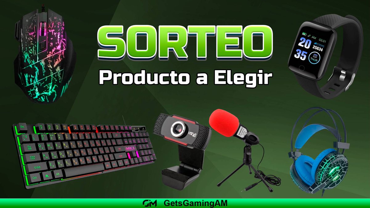 GetsGamingAM's tweet photo. 💥🎁#SORTEO DE PRODUCTO A ELEGIR🎁😱

REQUISITOS PARA PARTICIPAR:
• Dar RT🔁
• Seguir a @GetsGamingAM
• Seguir a @Blowsgg

Finaliza el 14/05⏳

¡SUERTE! 🍀 https://t.co/QLsXZZIVju