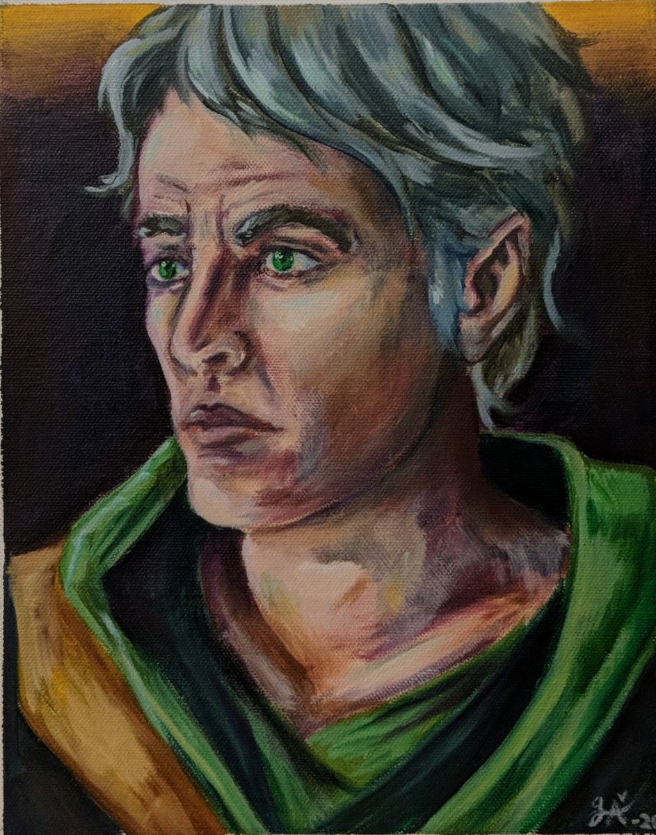 1FarmingArtist's tweet image. Sensei Wu and Sensei Garmadon!
Original oil paintings- 55 USD for each or both for 100 
Please reach out with any comments or questions! 
#ninjago #sensei #senseiwu #myart #wucrew #garmadon #fanart #paintings #oilpaint #fineart #traditionalart #portrait
