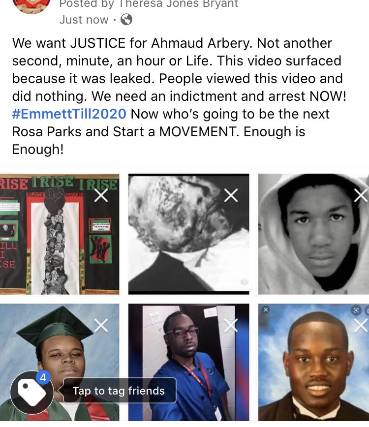 #JusticeForAhmaud