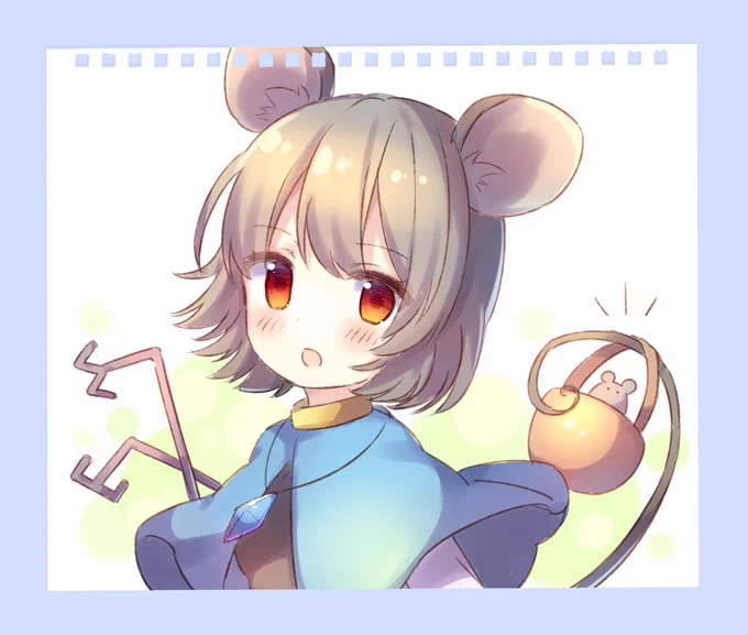 チルノちゃんとナズと制服パロ! 