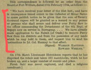 1781 में किसी योद्ध्य पर कम्पनीराज 20,000 का इनाम रखते हैं और ऐसा योद्धा गुमनाम है? है न कमाल? आज़ादी का पहला योद्ध्य महाराजा फतेह बहादुर साही, गोपालगंज, हुस्सेपुर, तमकुहीराज
<a href="/TripathiiPankaj/">पंकज त्रिपाठी</a>
<a href="/vpsahi/">vaidurya pratap sahi</a>
<a href="/jh_amit/">amit jha</a>
m.facebook.com/story.php?stor…