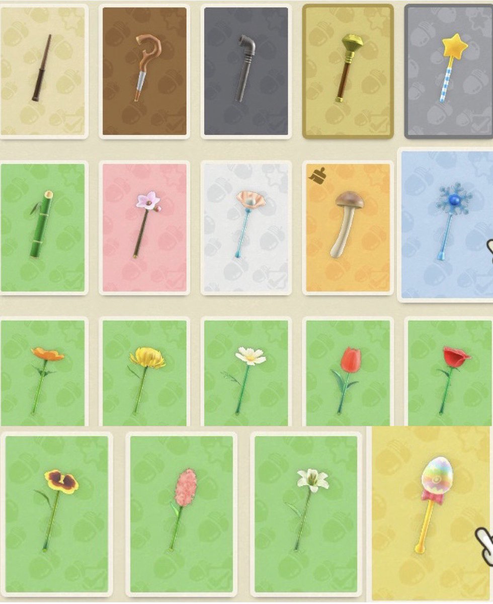 photogenicmama's tweet photo. 💓animal crossing giveaway💓
tysm everyone for helping me reach 100 followers!

i’m going to do a giveaway of:
•19 wands
•4 palm tree lamps
•7 crescent moon chairs
•7 gulliver items 

for a chance to win follow me and rt this! ends 10/05

#acnh #acnhgiveaway #animalcrossing https://t.co/r7qvHd85hE