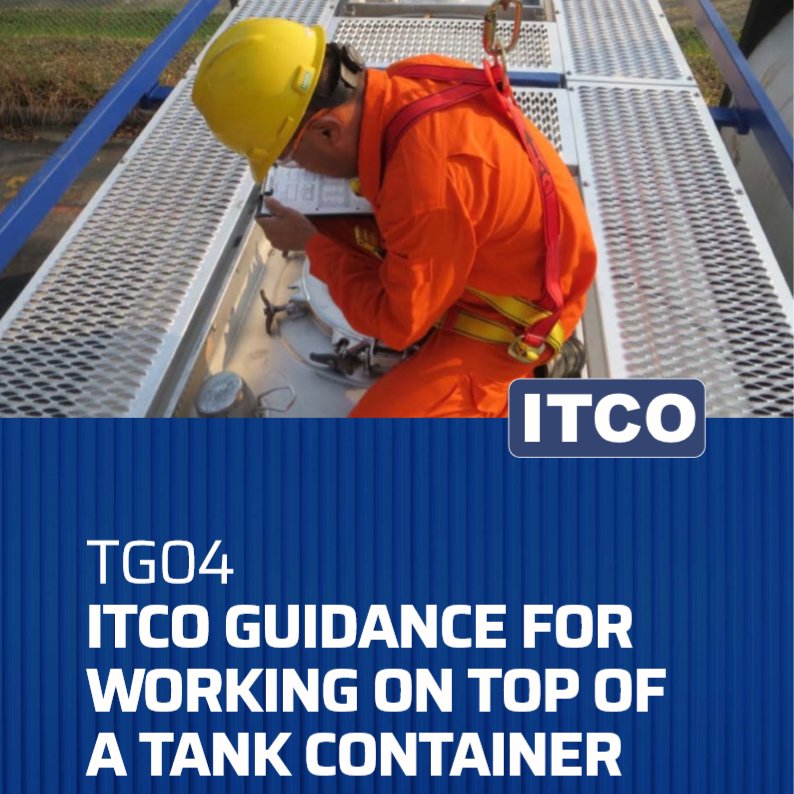 ITCOtank's tweet photo. New ITCO Publication: “Guidance for Working on Top of a Tank Container”

TG04 is intended for companies engaging in activities that require personnel to work on the top of a tank container

View the Document Here: https://t.co/logYFyrQMR https://t.co/y9obA00nea