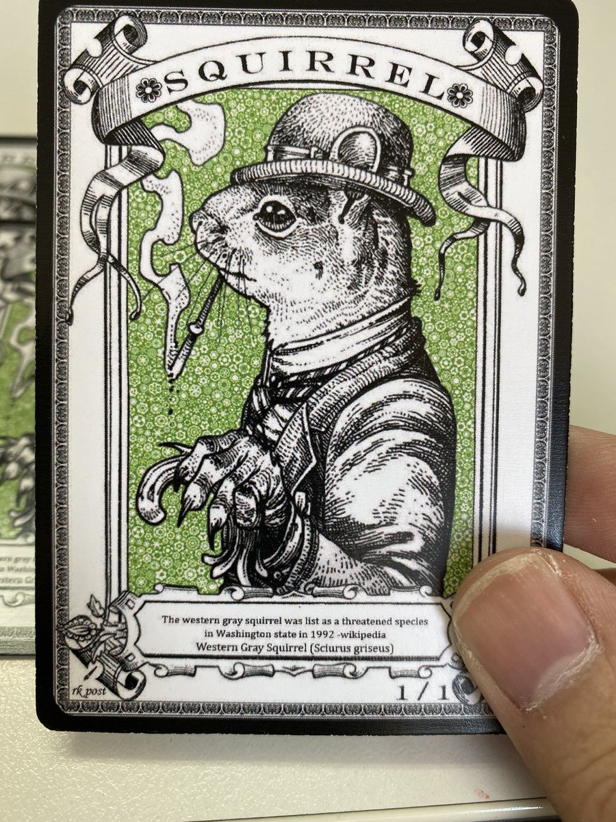 この「RK Post先生オリジナルトークン」も、写真色々撮ってきました