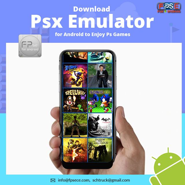 FPseEmulator's tweet image. These days, you can run emulators on your Android devices. Do not lose the possibility to have years of gaming experience.
Read More - bit.ly/2zezrCH
#Fpse #AndroidGamesEmulator #PSXAndroidApp #GameEmulator #EmulatorApp #AndroidPSXEmulator #PlaystationEmulatorAndroid