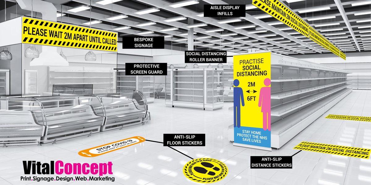 Our range of protective equipment is suitable to safeguard the Health and Safety of your staff and customers. available in various sizes/designs with fast turnaround and nationwide delivery.

Contact our teams now to discuss your requirements on 0208 902 9298!

#COVID19 #signage