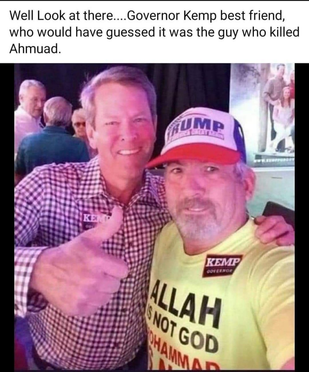 SoJoXOXO's tweet photo. This is why they walk boldly and freely. Unafraid of consequences. #JusticeForAhmaud https://t.co/Clk6leG90E