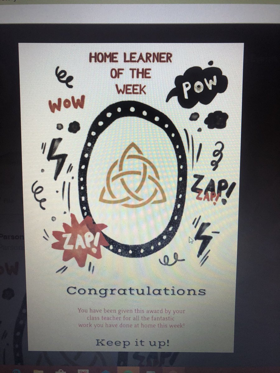 ALCMrParsons's tweet photo. As it’s a bank holiday tomorrow I have decided to pick my home learner of the week today, I couldn’t decide between 2 pupils so I have given a joint award to Emily Bryant and Kyran Rogers for completing all tasks set this week. Well done both you have made 4MP and ALC proud!! https://t.co/xF5LRuIWQc