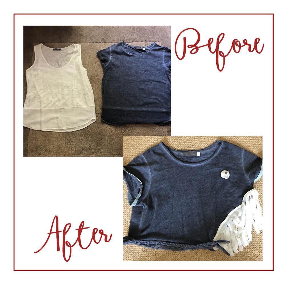 QueenMargarets's tweet photo. We love the garment alterations Harriette &amp; Georgina (Year III) have completed for their Textiles class! Redesigning clothes is a more sustainable approach to fashion, a topic our Environmental Council have been discussing in their weekly meetings #QMLearning #ReduceReuseRecycle https://t.co/cTsHI0OpjB
