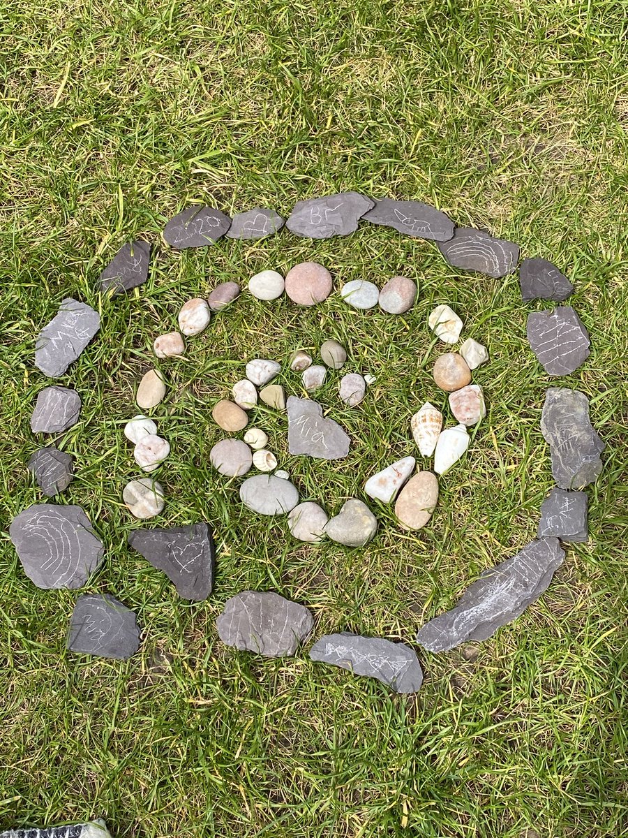 luclumz's tweet photo. @Beaconrise1 Mia’s art work inspired by Andy Goldsworthy she really enjoyed this https://t.co/pUpQQA3iTL