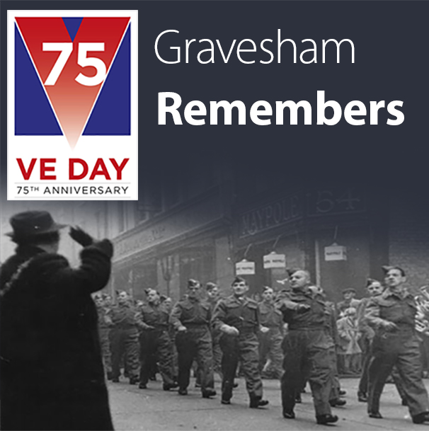 graveshambc's tweet photo. Join us tomorrow as we mark the 75th anniversary of VE Day. Visit https://t.co/vBxgrUWwA9 for details. #GraveshamRemembers #VEDay75 #VisitGravesend https://t.co/r3cIdyGL25