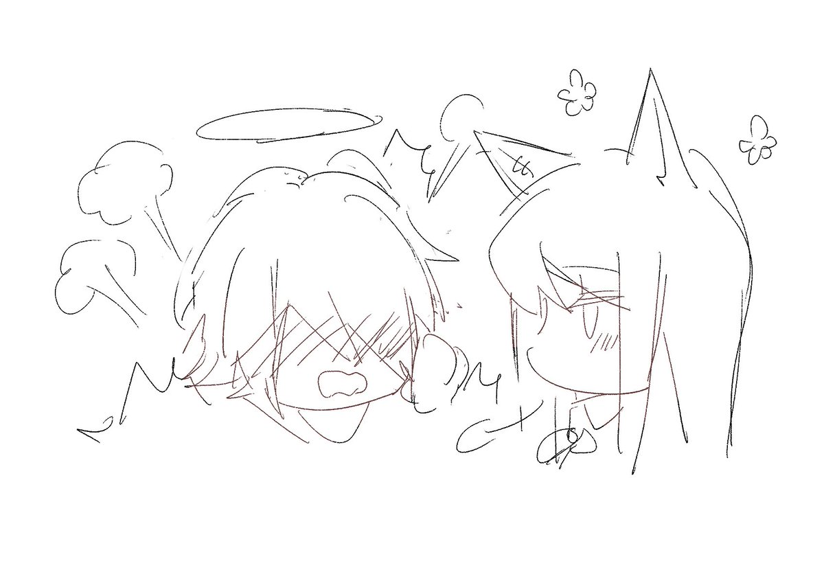 アークナイツ #エクシア #テキサス #明日方舟 エクシア&テキサス
