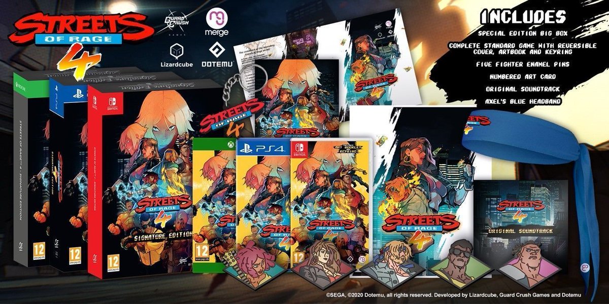 Merge Games анонсировали Signature Edition по Streets of Rage 4