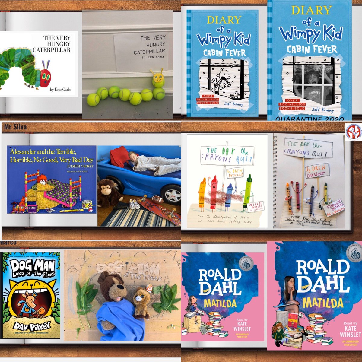 jallen_jaime's tweet photo. Itβs Day 4 of CBW! @MTPSNJ Elementary Media Specialists & Art Educators have teamed up to host the #covercopychallenge! Weβve already received some outstanding work from our students! Here are a few @AsherHolmesES examples! @greerslibrary @LamootsLibrary @SusanMPalmer @lsatwood1 https://t.co/I0CPSiXBVF
