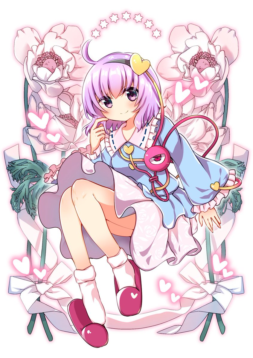 古明地こいし 「画像欄がアナログばっかりになってるので気に入ってる絵とか描かせていただいた絵とか」|ラパメリのイラスト