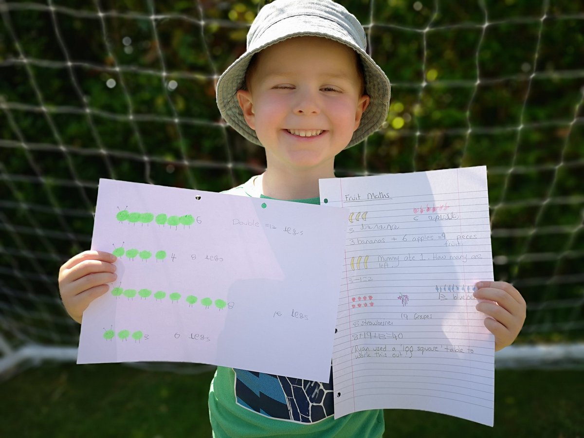 Ryan's enjoyed his maths work this week. But don't worry Mrs Hayes he's designing your castle tomorrow ❤️ <a href="/AvonwoodEYFS/">Avonwood Primary School EYFS Team</a> <a href="/sopwal94/">Sophie Walker</a>
