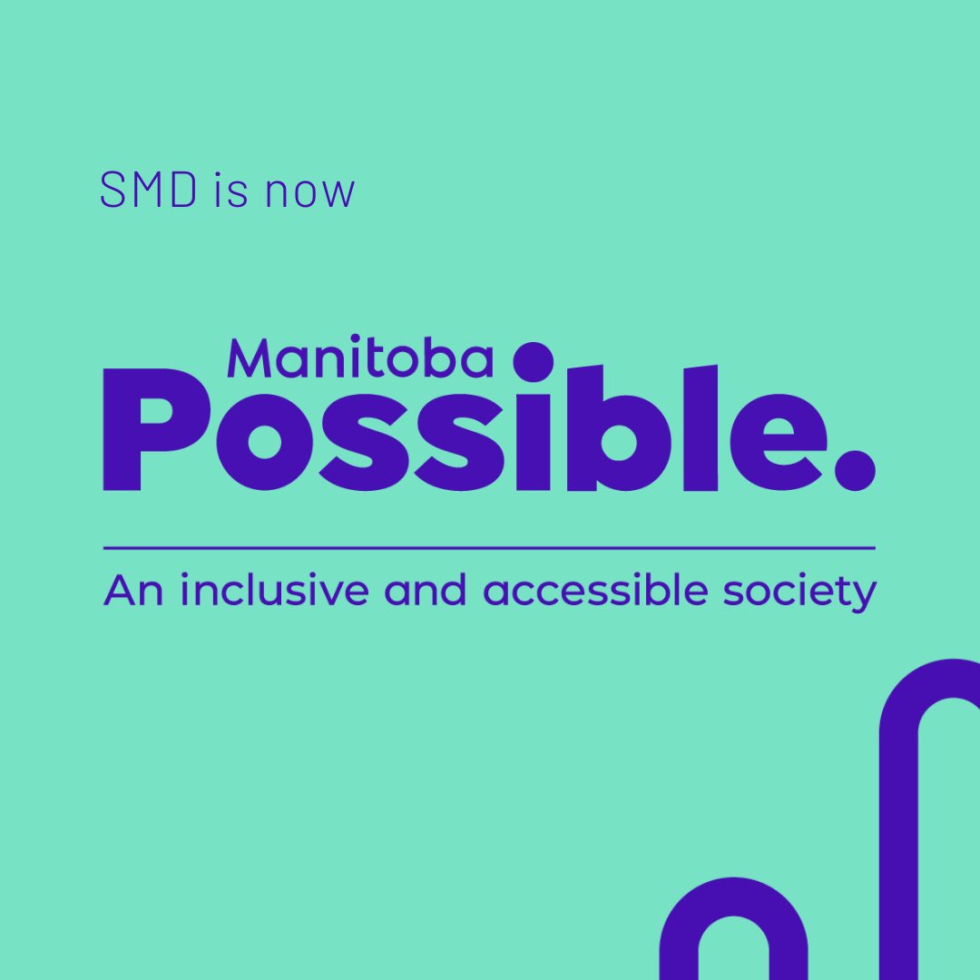 After 70 years, Society for Manitobans with Disabilities has a new name - Manitoba Possible.
“Recognizing our old name was a barrier for those who don’t identify as persons with disabilities, our new name better reflects the identities and aspirations of those we serve.” ✨